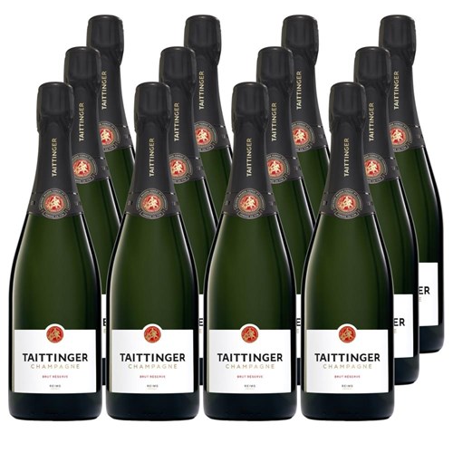 Taittinger Brut Champagne 75cl Case of 12 Champagne